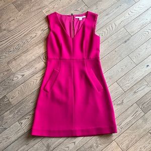 Super Cute DvF Pink Dress with Pockets!